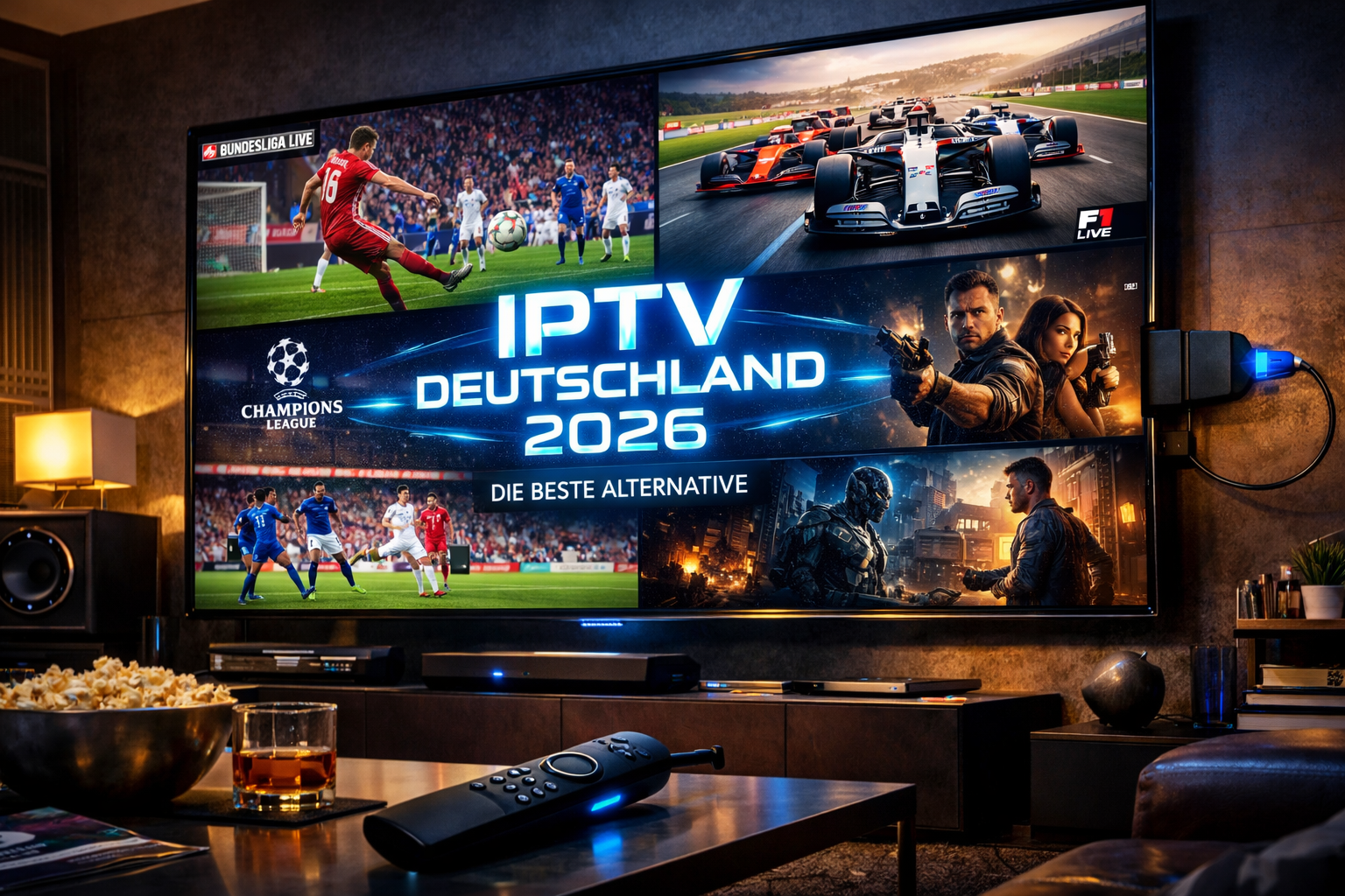 Bester IPTV Anbieter für Deutschland